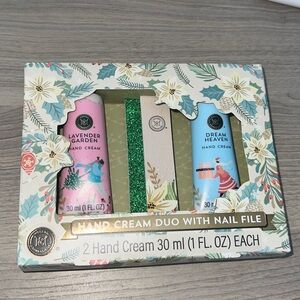 Hand Cream Duo w/ Nail File - Lavender Garden and Dream Heaven 30ml/1fl oz Each